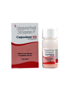 Cepodem-100mg Ds Syrup 30 Ml