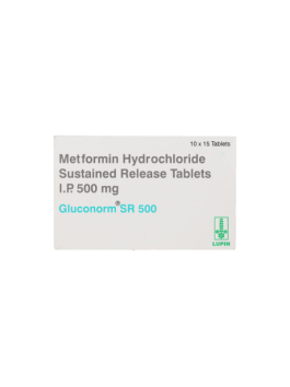 Gluconorm Sr 500mg Tabs
