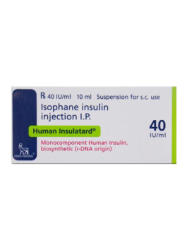 Human Insulatard 40iu/ml Injection