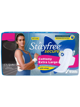 Stayfree Secure Cottony Xl 18