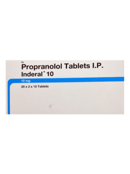 Inderal 10mg Tablet