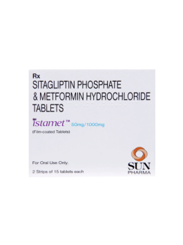 Istamet 50mg/1000mg Tablet