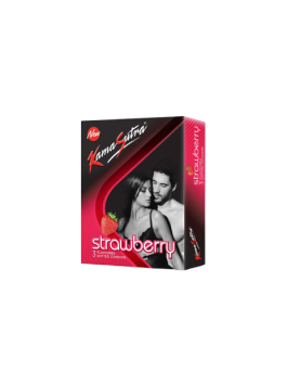 Ks Condom Strawberry 3's Pack