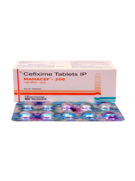 Mahacef 200 Tablet 10