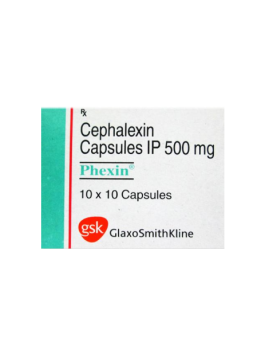 Phexin 500mg Capsules 10's