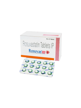 Rosuvas 10mg Tablet 15's