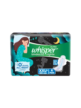 Whisper Ultra Night Sanitary Pads Xxl Pl...