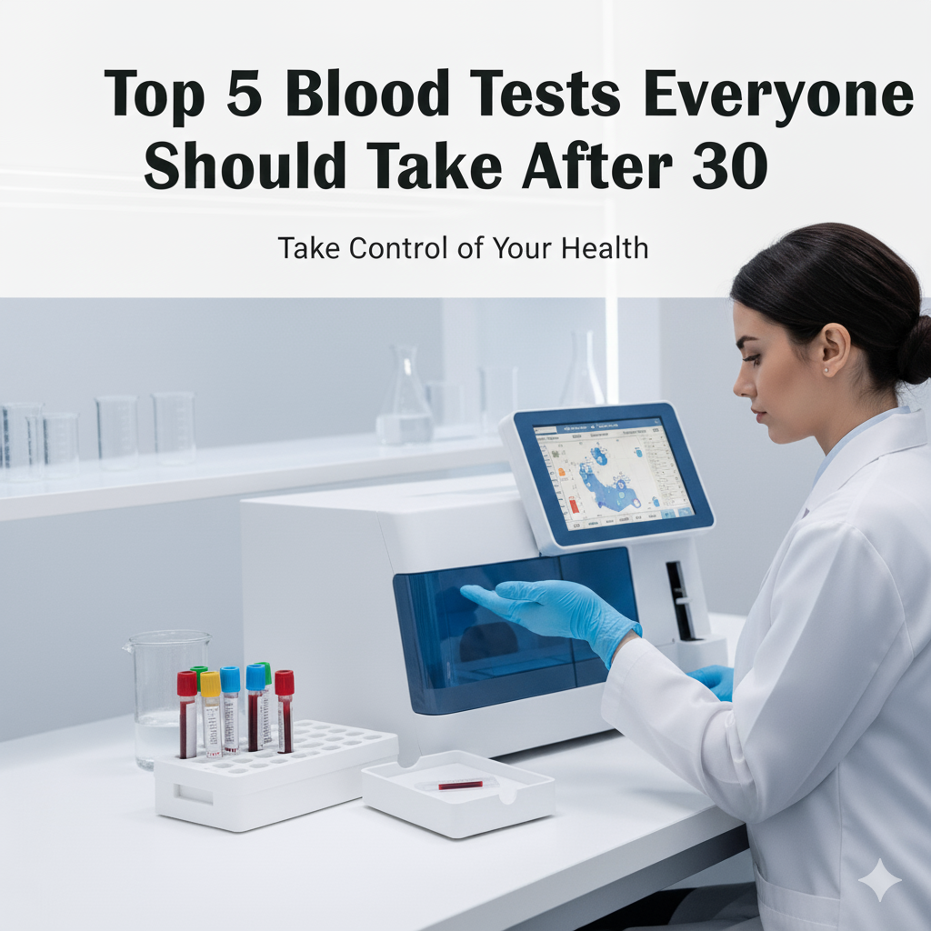 Top 5 Blood Tests Everyone Should Take After 30
