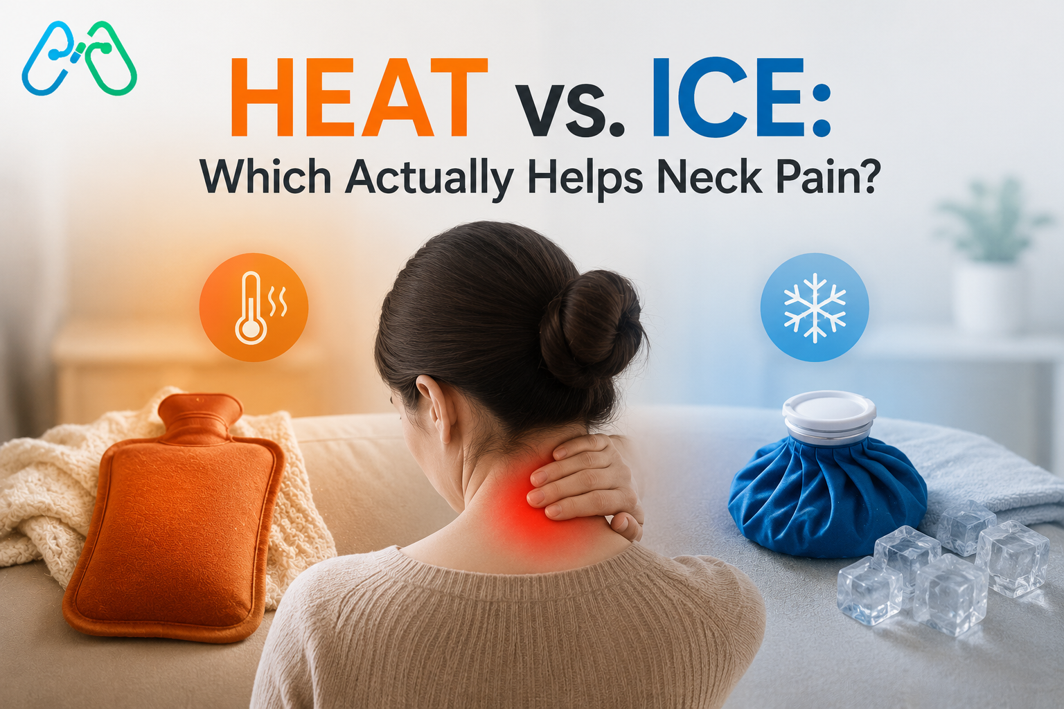 Heat vs ice: which actually helps neck pain?