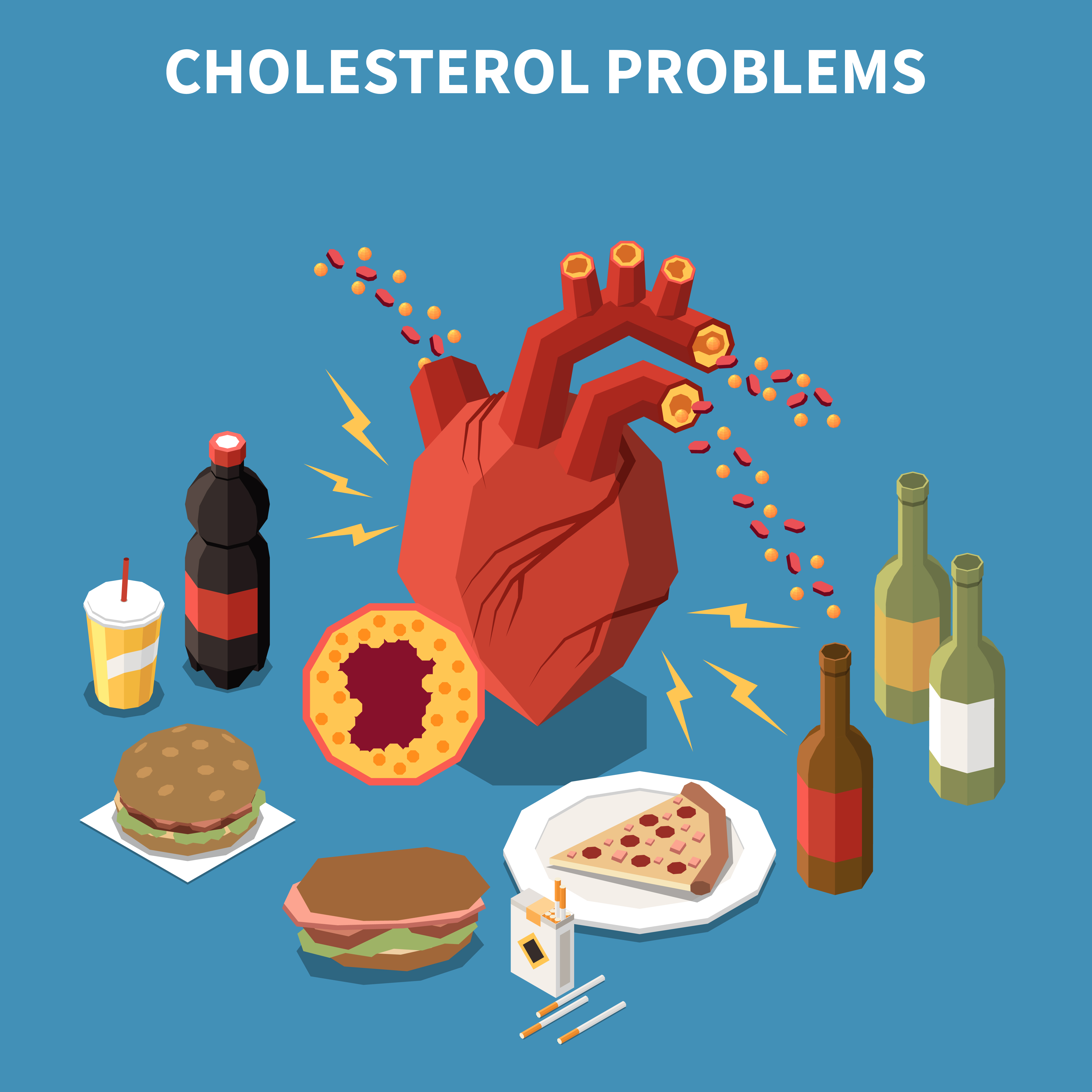 How High Cholesterol Affects Heart Health